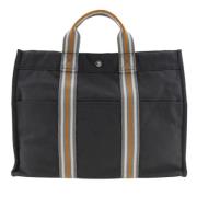 Pre-owned Cotton totes Hermès Vintage , Blue , Dames