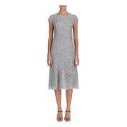 Elegante Slip Jurk Ermanno Scervino , Gray , Dames