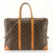 Pre-owned Canvas louis-vuitton-bags Louis Vuitton Vintage , Brown , He...