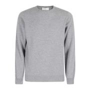 Cashmere Wool Sweater Filippo De Laurentiis , Gray , Heren