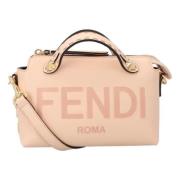 Leather crossbody-bags Fendi , Beige , Dames