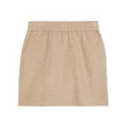 Gebreide Rok Max Mara , Beige , Dames