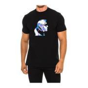 Klassiek T-shirt met korte mouwen Karl Lagerfeld , Black , Heren