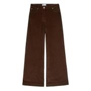 Bruine Broek Stijlvol Pinko , Brown , Dames