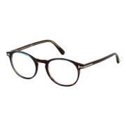 Stijlvolle monturen in Havana Azure Tom Ford , Brown , Unisex