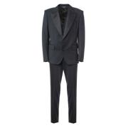 Elegant Suit voor Heren Dolce & Gabbana , Black , Heren