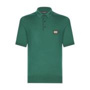 Casual Polo T-shirt in diverse kleuren Dolce & Gabbana , Green , Heren