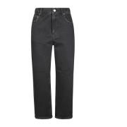 Denim One Washed Jeans Golden Goose , Black , Dames