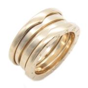 Pre-owned Metal rings Bvlgari Vintage , Yellow , Dames