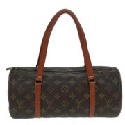 Pre-owned Canvas louis-vuitton-bags Louis Vuitton Vintage , Brown , Da...