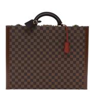 Pre-owned Canvas travel-bags Louis Vuitton Vintage , Brown , Dames