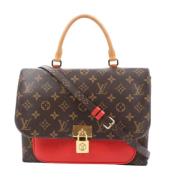 Pre-owned Leather handbags Louis Vuitton Vintage , Brown , Dames