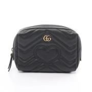 Pre-owned Leather gucci-bags Gucci Vintage , Black , Dames