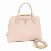 Pre-owned Leather prada-bags Prada Vintage , Pink , Dames