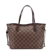 Pre-owned Leather handbags Louis Vuitton Vintage , Brown , Dames