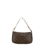 Pre-owned Canvas louis-vuitton-bags Louis Vuitton Vintage , Brown , Da...