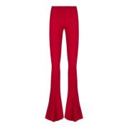 Flare Red Hot Broek Aniye By , Red , Dames