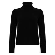 Zwarte Sweater Collectie Kangra , Black , Dames