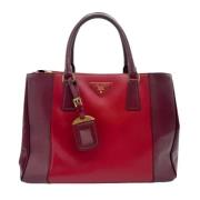 Pre-owned Leather prada-bags Prada Vintage , Red , Dames