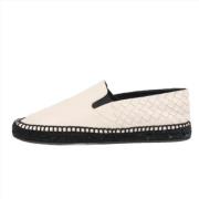 Pre-owned Leather espadrilles Bottega Veneta Vintage , Beige , Dames