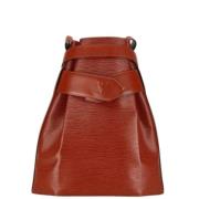 Pre-owned Leather louis-vuitton-bags Louis Vuitton Vintage , Brown , D...