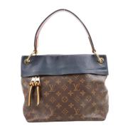 Pre-owned Leather handbags Louis Vuitton Vintage , Brown , Dames