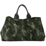 Pre-owned Nylon prada-bags Prada Vintage , Green , Dames