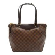 Pre-owned Canvas louis-vuitton-bags Louis Vuitton Vintage , Brown , Da...