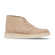 Tan Suede Moccasin Lifestyle Schoen Clarks , Pink , Heren