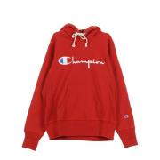 Rode Hoodie voor Mannen Champion , Red , Heren