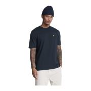 Adelaars Grafisch T-shirt Lyle & Scott , Blue , Heren