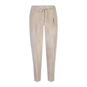 Beige Broek Aw24 Damesmode Peserico , Beige , Dames