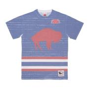 Buffalo Bills NFL Jumbotron Tee Mitchell & Ness , Multicolor , Heren