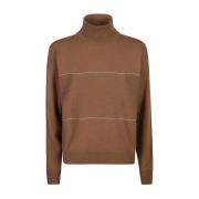 Bruine Sweatshirt Aw24 Damesmode Peserico , Brown , Dames