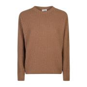 Bruine Sweatshirt Aw24 Damesmode Peserico , Brown , Dames