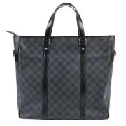 Pre-owned Leather louis-vuitton-bags Louis Vuitton Vintage , Black , H...