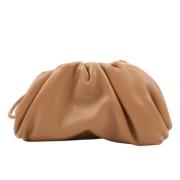 Pre-owned Leather pouches Bottega Veneta Vintage , Brown , Dames