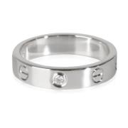 Pre-owned White Gold rings Cartier Vintage , Gray , Dames