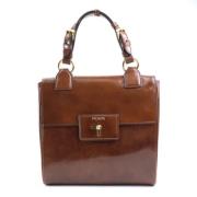 Pre-owned Leather prada-bags Prada Vintage , Brown , Dames