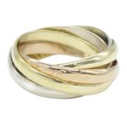 Pre-owned White Gold rings Cartier Vintage , Yellow , Dames