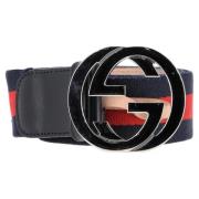 Pre-owned Leather belts Gucci Vintage , Multicolor , Heren