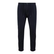 Sportieve Tech Stoffen Broek Herno , Blue , Heren