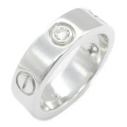 Pre-owned Pearl rings Cartier Vintage , Gray , Dames