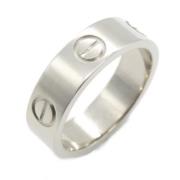 Pre-owned White Gold rings Cartier Vintage , Gray , Dames