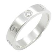 Pre-owned White Gold rings Cartier Vintage , Gray , Dames