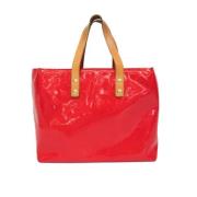 Pre-owned Leather louis-vuitton-bags Louis Vuitton Vintage , Red , Dam...