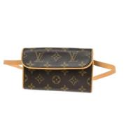 Pre-owned Canvas louis-vuitton-bags Louis Vuitton Vintage , Brown , Da...