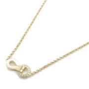 Pre-owned Metal necklaces Cartier Vintage , Beige , Dames