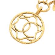 Pre-owned Metal chanel-jewelry Chanel Vintage , Yellow , Dames