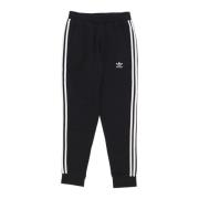 Heren 3-strepen Zwarte Sweatpants Adidas , Black , Heren